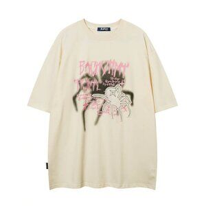 Loose-Fit Cotton T-Shirt with Unique Spider Patch